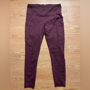 Lululemon Leggings with Pockets Size 8